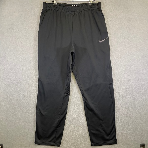 Nike Other - Nike Therma-FIT Training Pants Mens L Black Fleece Lined Tapered 800191-010